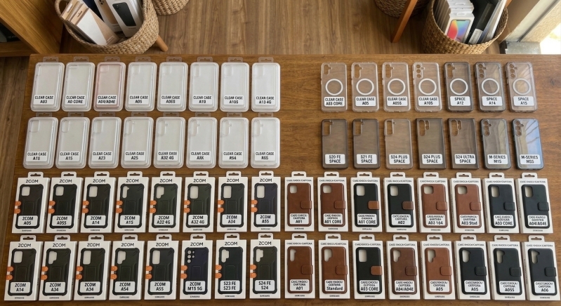 APROX 850 CAPINHAS PARA CELULARES SAMSUNG