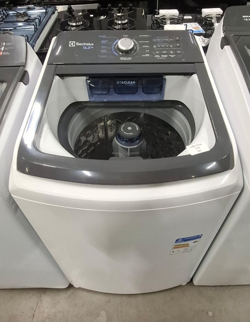 LAVADORA 14,5 KG ELECTROLUX LEE15 110V BRANCA