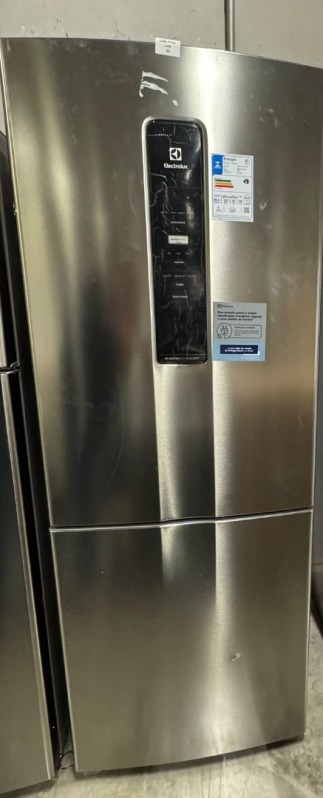 REFRIGERADOR FF 490L ELECTROLUX INVERSE IB7S 220V INOX